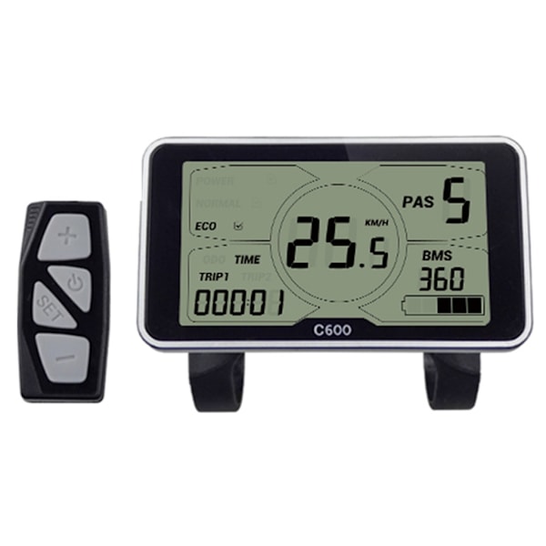 24V-48V LCD Display Panel Elektrisk Scooter Display Udskiftning Scooter Display