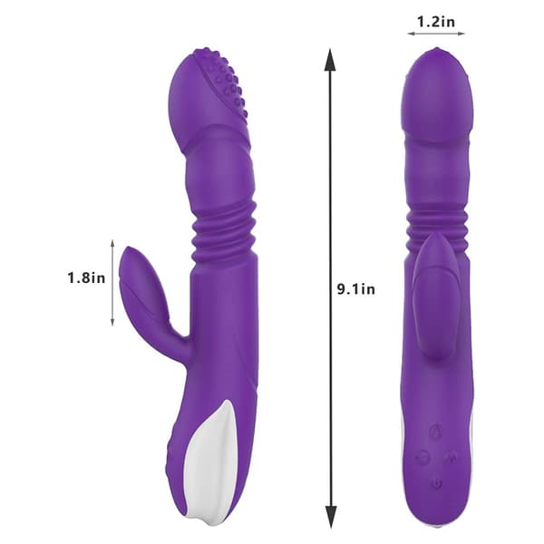 Kvinner Vibrator Vanntett - Kraftigste Vibrator for Kvinner - 7-frekvens USB