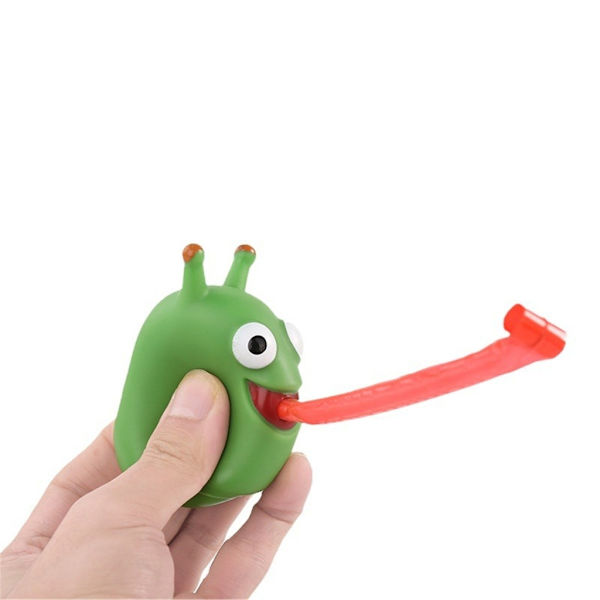 Rolig Klämleksak Tunga Som Sticker Ut, Stresslindring Hand Fidget Leksak, Sensorisk Terapi Leksak för Stress och Ångest