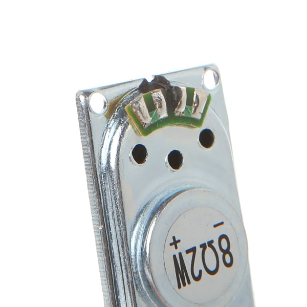 1 par miniljudhögtalare 2040 8Ohm 2W för bärbar dator Bärbar högtalare rektangelhögtalare Metallramhögtalare
