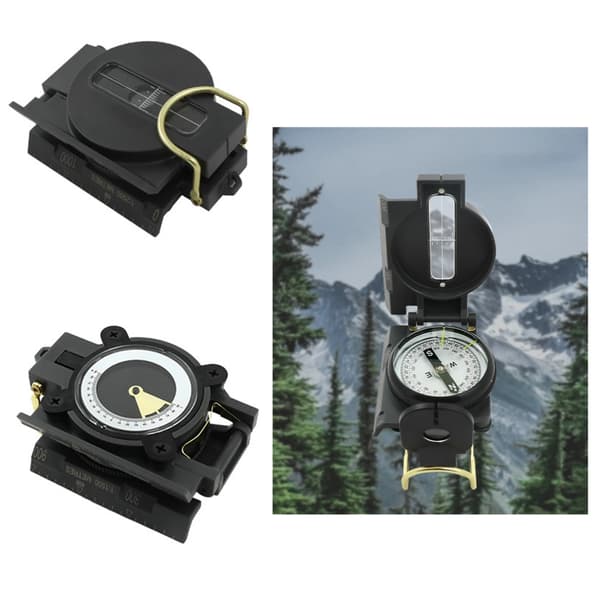 Multifunktionelle Nøgleringe Kompasser Bærbart Navigationsudstyr til Vandreture