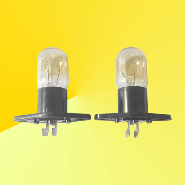 250V 2A Mikrovågsugn Glödlampa Kylskåp Belysning LED Glödlampa med bas Högtemperaturapparat utbyte Glödlampa Universal