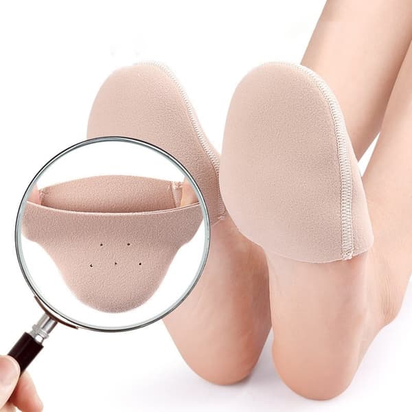 Ballet Metatarsal Pad Forfodspude Åndbar Elastisk Ballet Tåbeskyttere