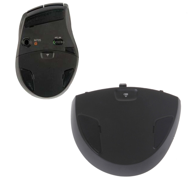 Batterihölje för trådlös mus Kompatibel för M705 Cover slimmad mus för skal Slitstark reptålig mus Byt ut Pa