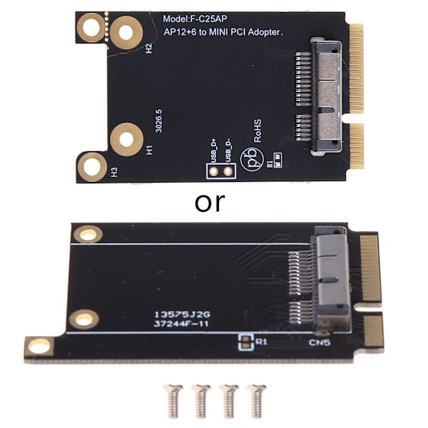 BCM94331CD BCM94360CD till Mini PCI-E Adapterkort WiFi-omvandlarkort Ersättning Laptop Tillbehör Enkel installation