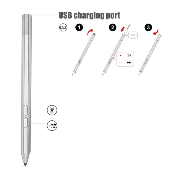 Stylus Pen Digital Håndskrivningspen til Touchskærme til Legion til Y700