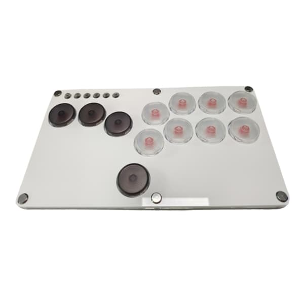 Bärbar Mekanisk Fighting Stick Controller Spelknappsats Controller Arkadjoystick Kompatibel för PC SKY2040 Hållbar
