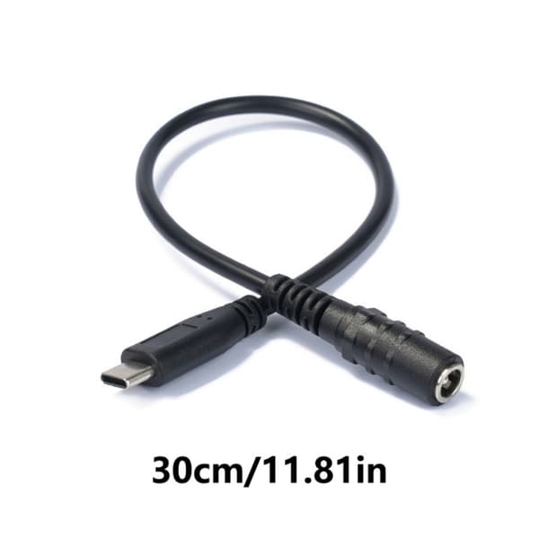 Type C USB C til DC5521 5.5x2.1mm Hun Strømadapter til Opladning af Enheder