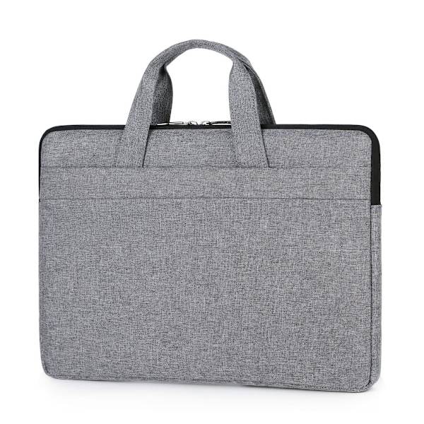 Laptop Taske Dokumentmappe Multifunktionel Håndtaske Messenger Taske Computer Taske til Mænd Kvinder Forretningsrejse Tote Taske