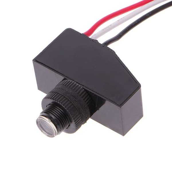Automatisk ljuskontrollsensor DC12V 24V 36V 48V Dusk to Dawn Photocell Switch