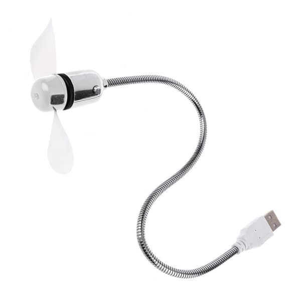 Luftkylande kylare flexibel USB-fläkt för bärbar dator stationär PC-dator USB-laddare