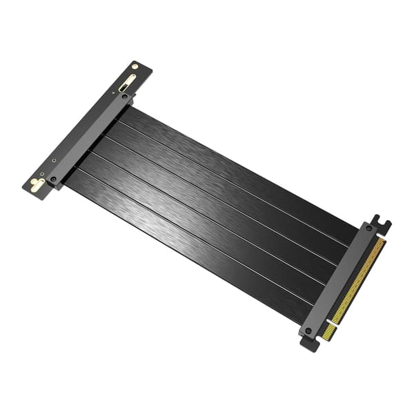 Full Speed Pcie3.0 Grafikkortsförlängningskabel Flexibel Kabel 90度 10CM