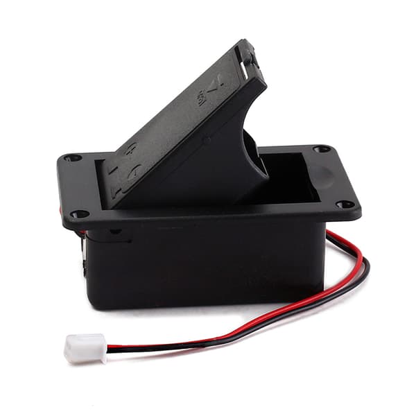 1PC 9V Batterihållare för Case Box Cover för Gitarr Bas Active Pickup Connector