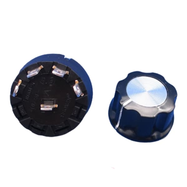 Mångsidig Rotary Switch Juicer Switch Blender Switch Ugnsomkopplare Plastmaterial Axelbandsbrytare för apparaten 8 gears
