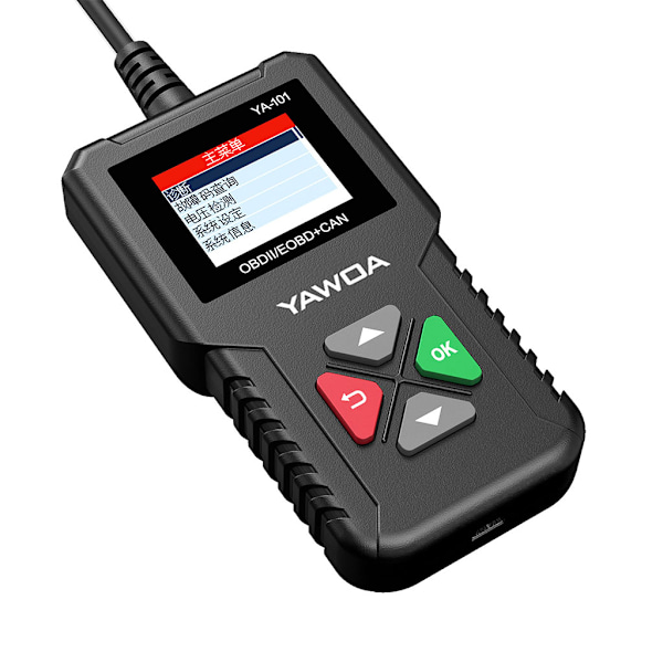 OBD2 Automatisk Diagnostisk Scanner Bilkodläsare för Läsa & Radera Felkoder