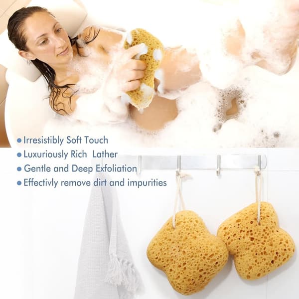 Exfolierande Kroppssvamp Duschsvamp Kroppsskrubb Kroppsrengöringstillbehör