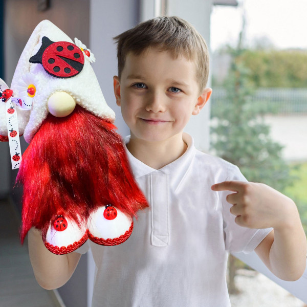 Gnome Dolls Lycka till Dvärg Plyschleksak Hemdekorationer Bordsfigurer Julklapp till din vän Familj Barn