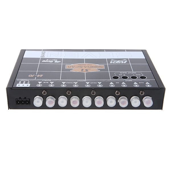 Bil Audio 7 Bånds Equalizer Modificeret Bil EQ Equalizer Klasse Feber Audio Bil Tuner