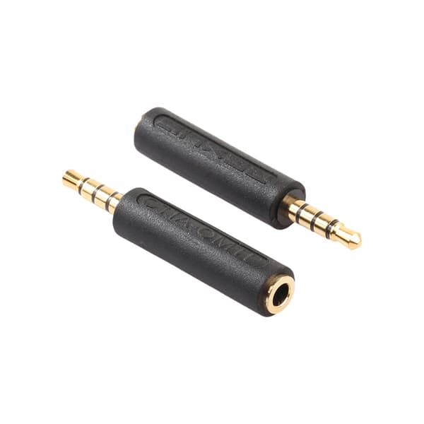 2 stk. CTIA til OMTP Headset Lydadapter 3,5 mm Øretelefonkonverter