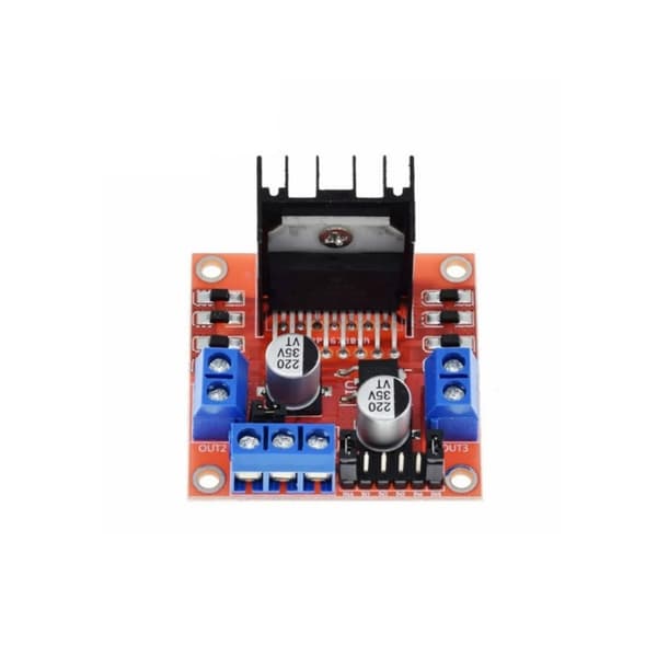 L298 Stepper Motor Intelligence Bil Robot Breadboard Høj Effektkort Erstatning