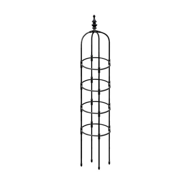 Tårn Obelisk Hage Espalier U-Formet Plantestativ Blomster Klatrestativ Rustbestandig Rustfritt Stål Blomsterstøtte