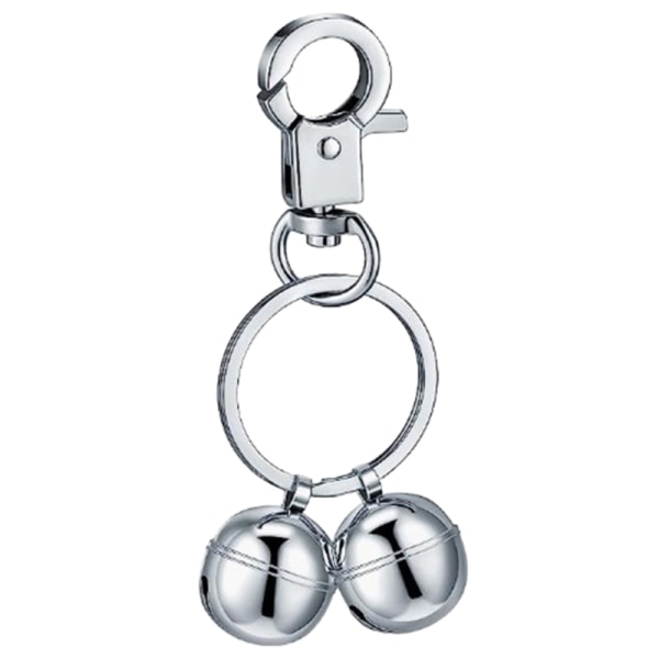 Pet Halsband Söt Pet Halsband Small Bells Nyckelringar Personlighet Vintage Style Bil Nyckelring Nyckelring Bag Pendant Silver