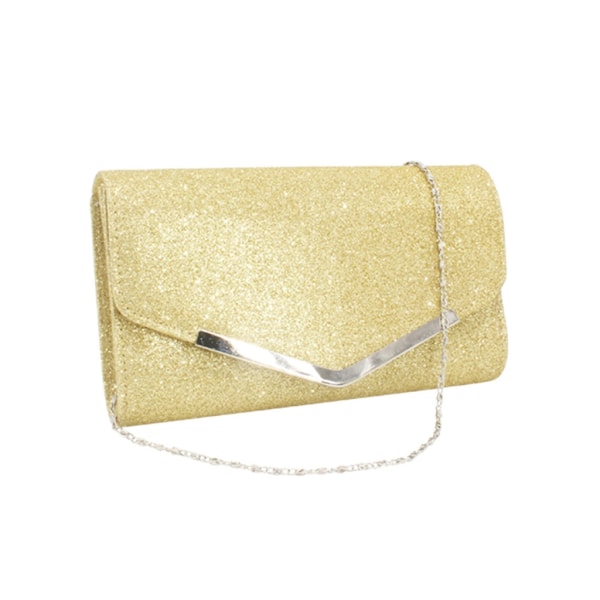 Glitterväska Strass Aftonväska Elegant Party Bankett Kopplingar Dam Handväska Kvinnor Cocktail Crossbody Axelväska