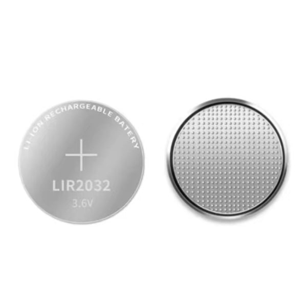 Typ-C Uppladdningsbar Li-Ion Coin Button Cells Laddare för LIR2032 LIR1632 LIR2025 LIR2016 LIR2032H Power B