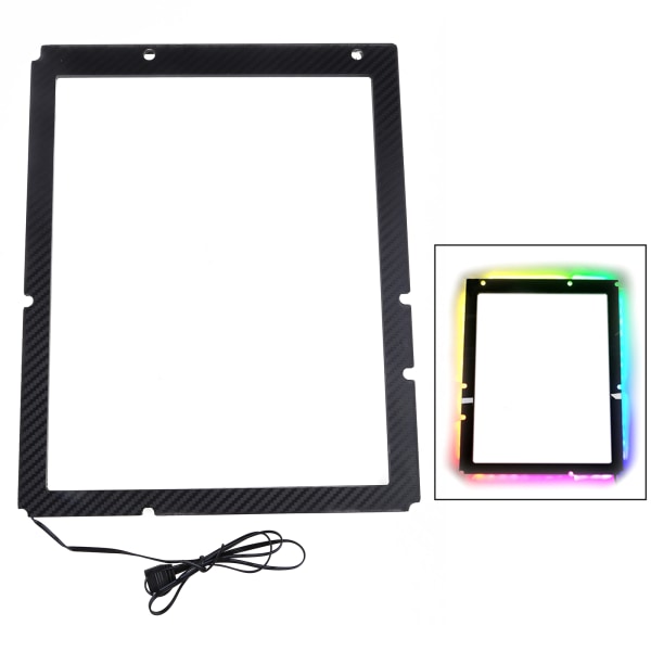 A-RGB Emolevyn Valaistuslevy 5V 3Pin PC Kotelolle FrameATX MATX ITX MOBO Koristelu Akryylipaneeli