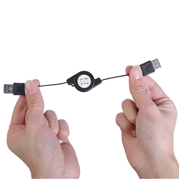 USB 2.0 Han til Hun Strækbart Kabel 480Mbps for Effektiv Dataoverførsel