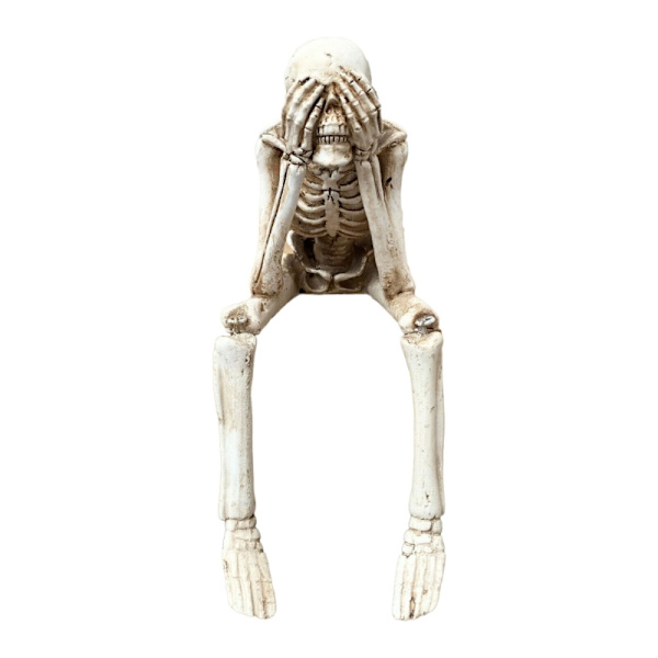 Halloween Kranie Mini Ornament Unikt Design til Uhyggelige Atmosfærer og Festlig Dekoration Spøgelseshus Dekoration