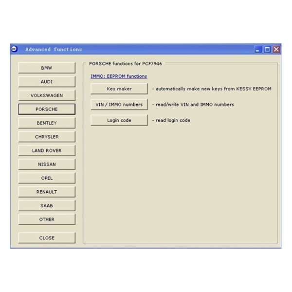 HITAG-2 Transponder Immo Fjärrkontroll Läs PINVIN Auto Nyckel Programmerare OBD2