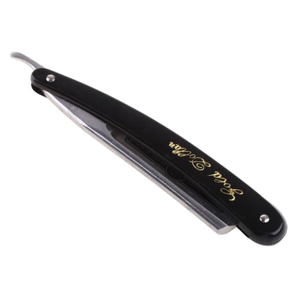 Professionel barberkniv til skæg og overskæg