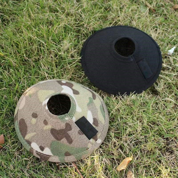 Byte av utomhuslampa cover Oxford tyg lampskärm Camping spotlight skärm Skyddande för case Tält Picknick dekoration Camouflage