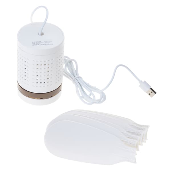 USB Lille Loftventilator USB5V Strøm Støjsvag Camping Udendørs Telt Hængeventilator