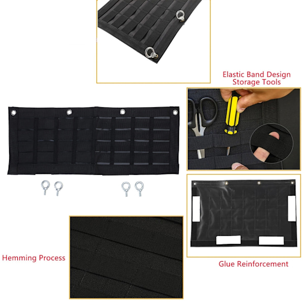 Til Jimny JB64 JB74 Bagagerums Hylde Last Cargo Shade Cover Opbevaringstaske