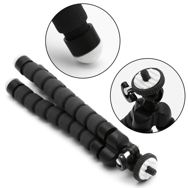 Fleksibelt Tripod Stativ Gorilla Mount Monopod Holder Octopus Til Kamera