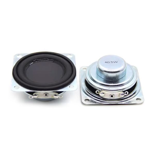 45MM Mini Audio Portable Speaker 4 Ohm 5W Full Range Högtalare Gummi Sida NdFeB Magnetisk högtalare inre med monteringshål