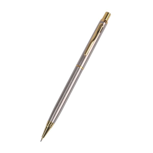 0,5 mm Kommersiell Metall Kulspetspenna Stiftpenna Automatiska Pennor Skrivverktyg Dr