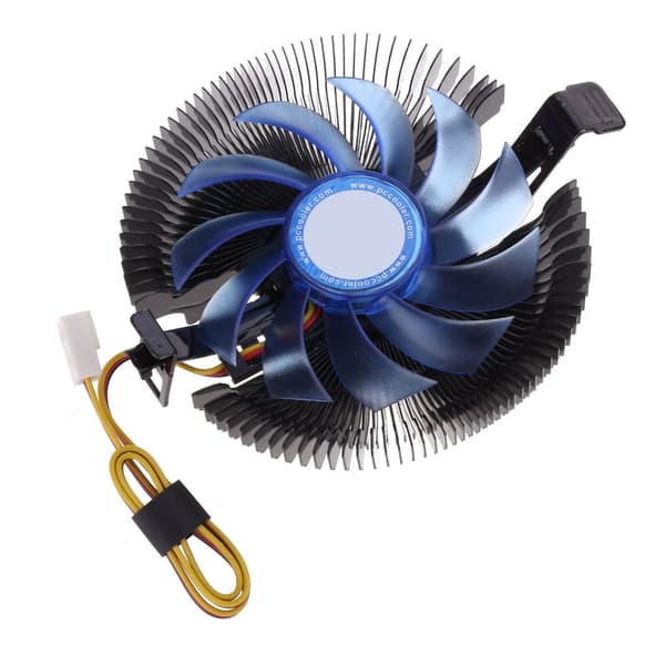 E86 CPU-køler Stille PWM-køleventilator Varmerør Ultratynd CPU-luftkøler 1U