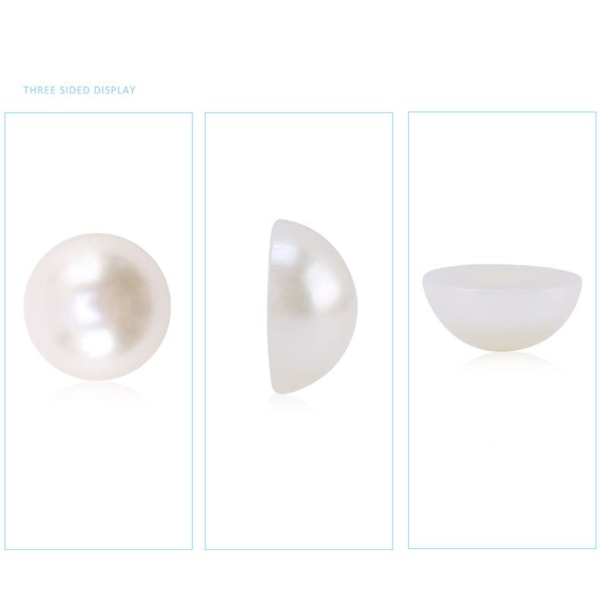 Halvrunda pärlor för naglar 3D Nail Art Decoration Pearl Nageldekoration Manikyr Strass Design Nail Art 3d Stone Beige 1.5mm