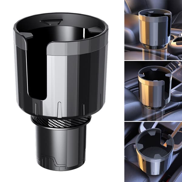 Bil Koppholder Adapter Organizer Bil Koppholder Utvider med Justerbar Base