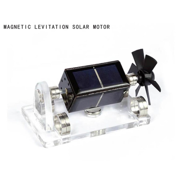 Solmagnetisk levitationsmodell med fläktblad Leviterande Mendocino Motor Utbildningsmodell Högteknologisk heminredning