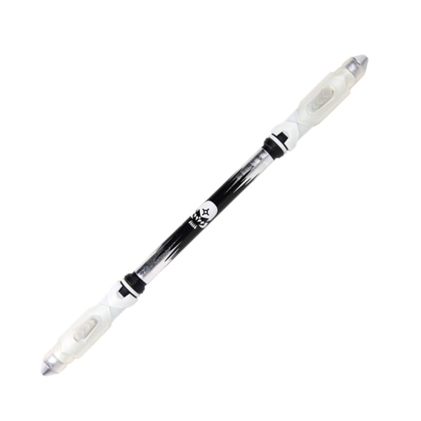 Nyhet Luminous Spinning Pen Skrivbar Rullande Roterande Penna 0,5 mm Relief Stress Träning Fingrar för kontorsarbetare Barn