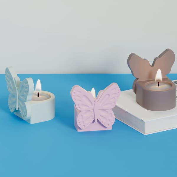Tæt Elastomer Craft Cast Sommerfugl Opbevaringsboks Plan For DIY Entusiaster