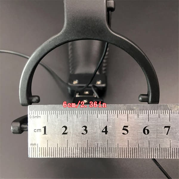 Hovedtelefon Hovedbøjle Pude Plastikkrog til Mdr 7506 V6 V7 Cd700 900 Headset