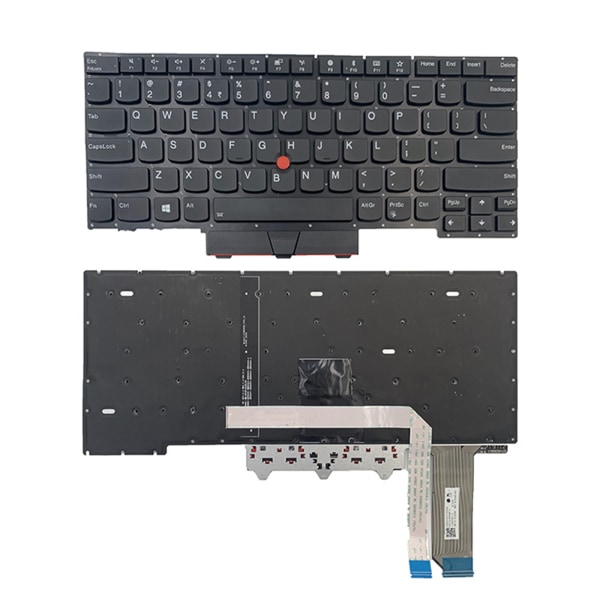 Ny original amerikansk layout Bakgrundsbelyst engelskt tangentbord för  LenovoThinkpad E14 R14 S3Gen2 bärbar dator utan ram 69ed | Fyndiq