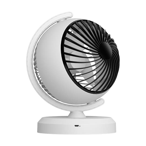Innovativ plastluftcirkulationsventilator med blødt lys til ethvert arbejdsområde