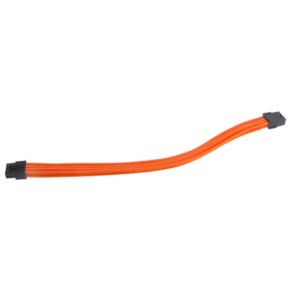 Flätad 24-stifts ATX-hylsa kabelförlängningssats för power PSU-kontakter 8P(4+4P) EPS (2+6P)/ 6P PCIE med kammar Black