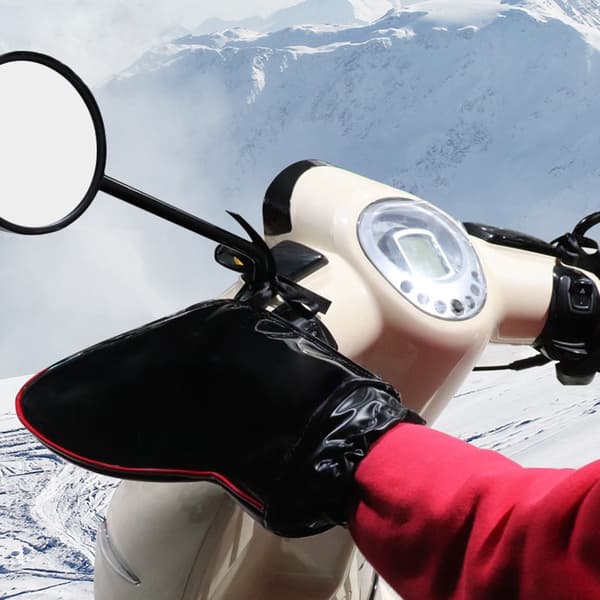 Styrvarmer Vinter Motorcykler Scooter Cykel Handsker Materiale Håndmuffer